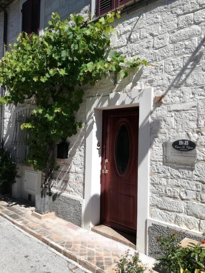 B&B Capo Le Vigne Sirolo Eksteriør bilde